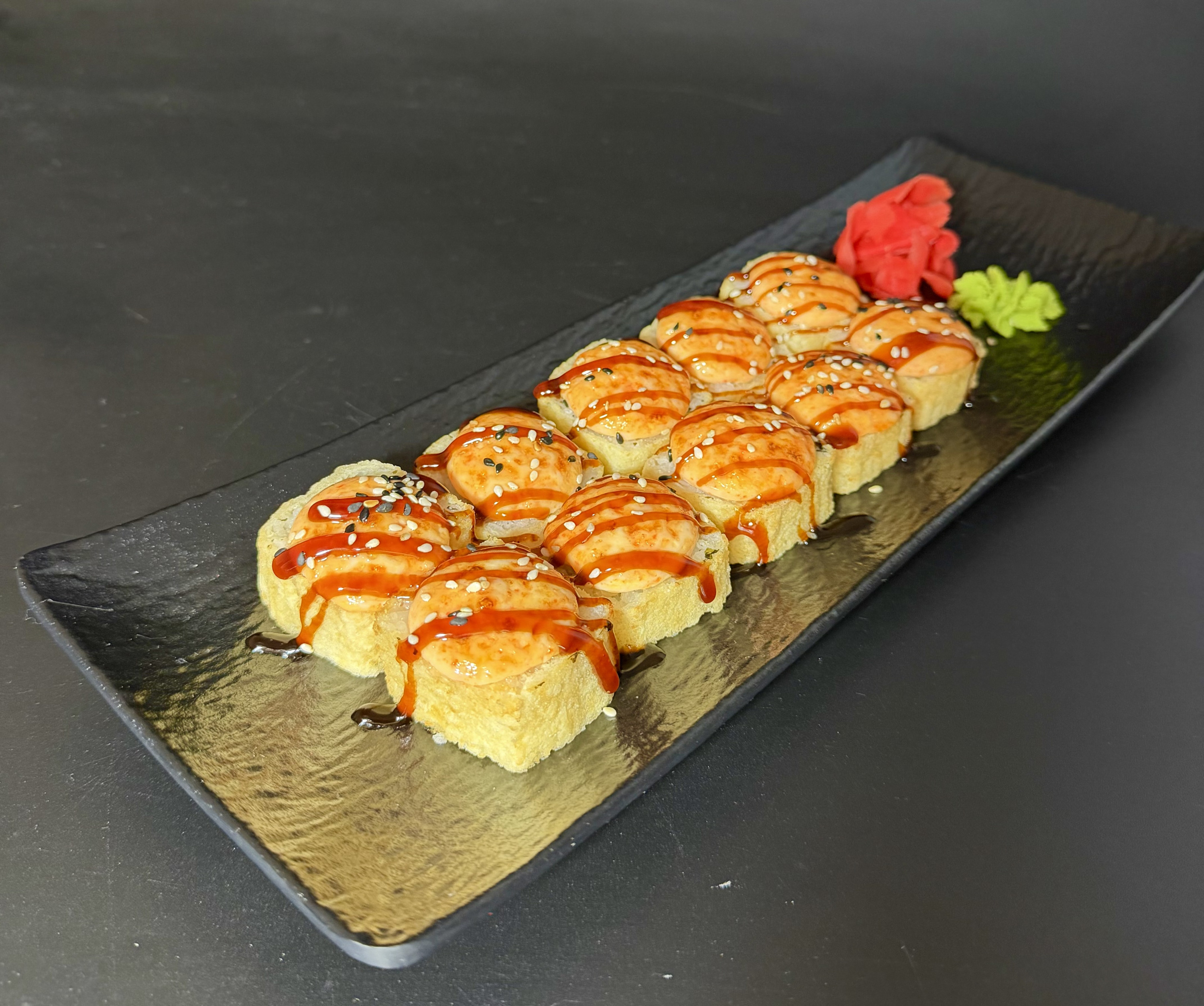 Запеченный цезарь ролл