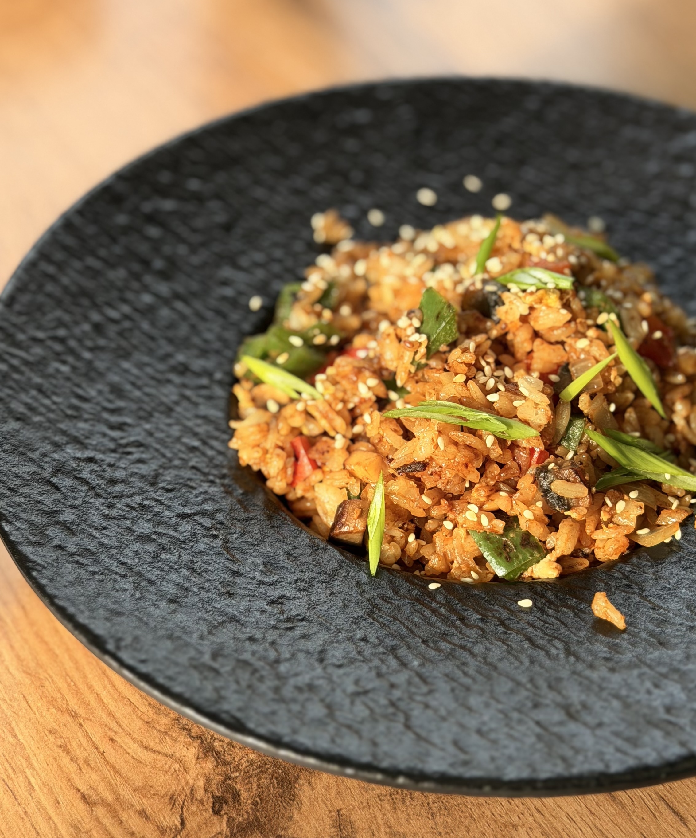 Гохан с яйцом