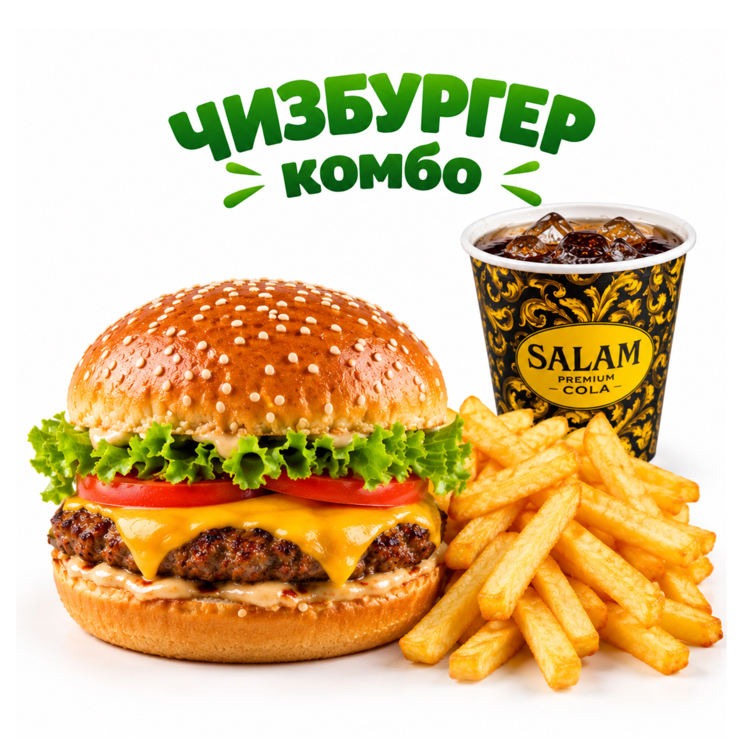Чизбургер комбо