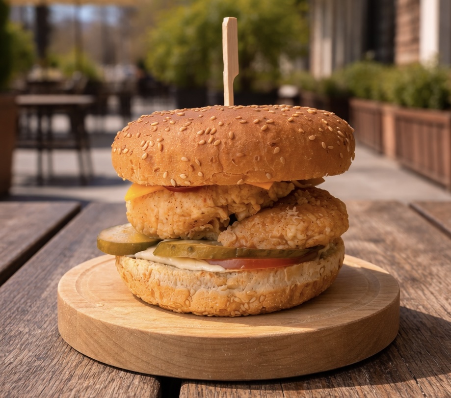 Чикен КРАШ МАКС бургер